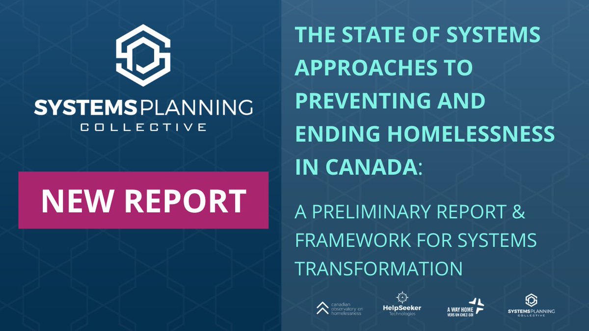 homelesshub's tweet photo. NEW LAUNCH: The shift to rights-based, cross-systems, #prevention approaches to #homelessness requires Systems Transformation grounded in #equity and justice.
Read the #SystemsPlanningCollective’s latest report: https://t.co/zGIZgQy1vL https://t.co/KzdXNUVD1M