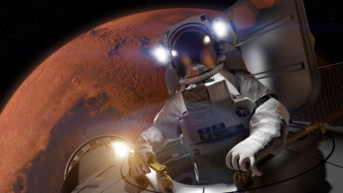 BoeingSpace's tweet photo. ☑ your 📅: 2033 is when Earth and Mars will be best positioned for a Red Planet flyby. @NASA_SLS can launch crews and data-gathering tools with fewer in-space maneuvers, paving the way for surface missions. 

More on what it takes to get #HumansToMars: https://t.co/POCUTII2DX https://t.co/Y8sschexD6