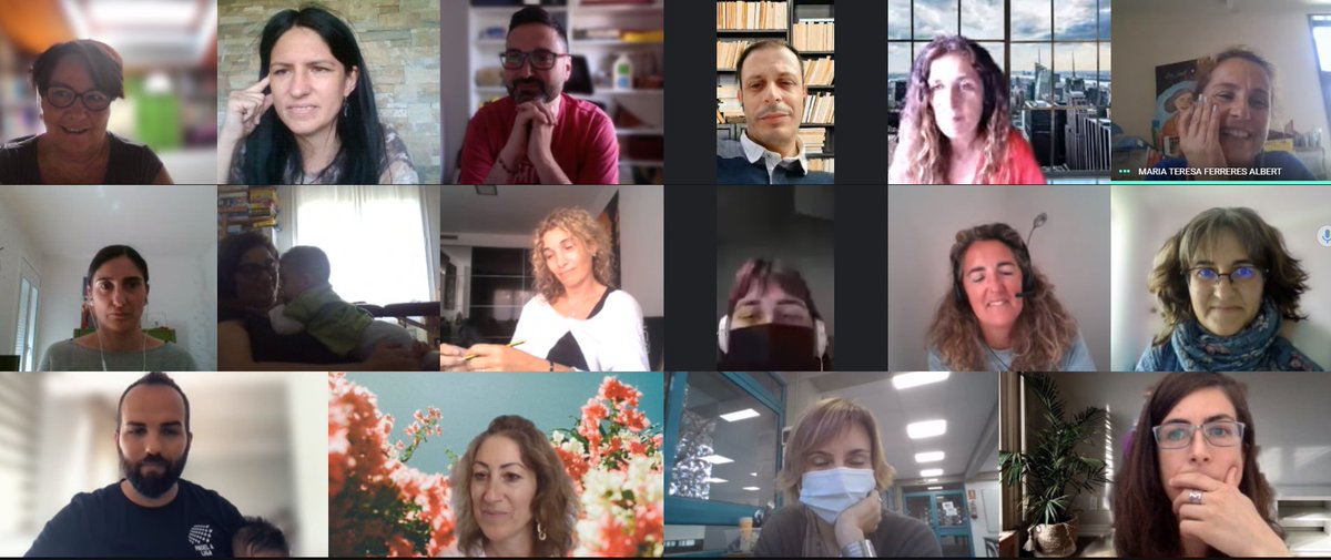 TTMethodology18's tweet photo. Last meeting of the school year but still many things to do. #TTMethodology @centresenlinia https://t.co/UT9jduxByp