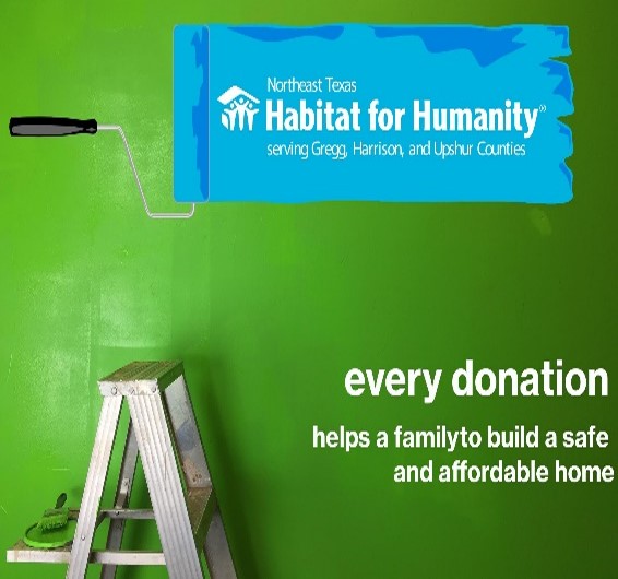 NETXHabitat's tweet image. Donate today! Families who partner with us build their own homes alongside volunteers, pay an affordable mortgage and are grateful for your help. #NETHFH #Donate #NETexasHabitat ow.ly/sujN30rGBAi