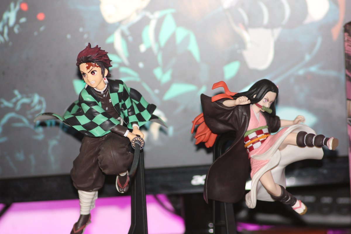 BreakingFigures's tweet photo. Uff lo bien que quedan juntitas... 🤤😍

#DemonSlayer #animefigure #figuras #figure #kimetsunoyaiba https://t.co/8ihKn6ASpL