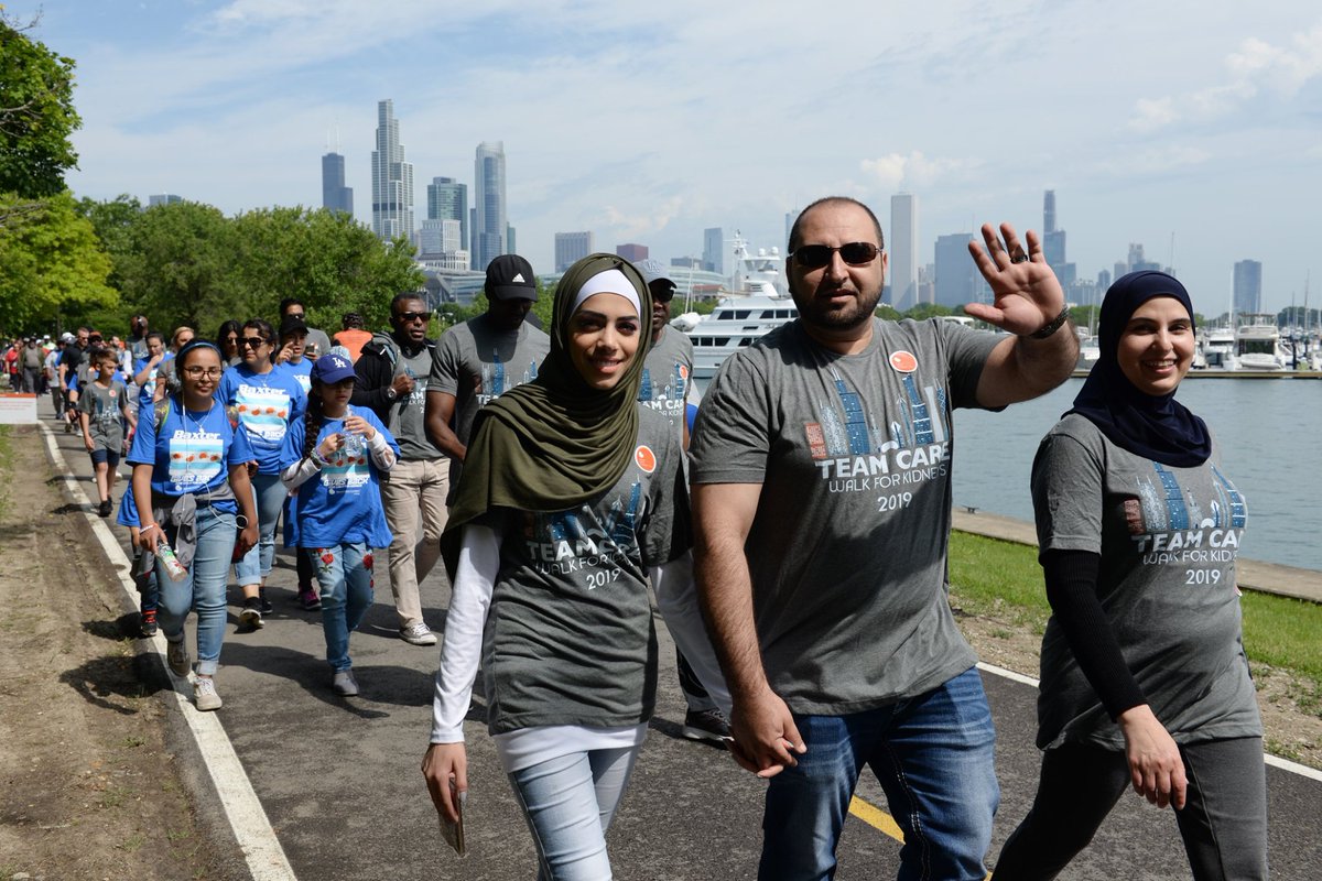 We're officially ONE MONTH from the #WalkforKidneys!! 

We can't wait to see your smiling faces at Montrose Harbor (or virtually!) on June 27.  Sign up, start your team or donate at nkfi.org/walk