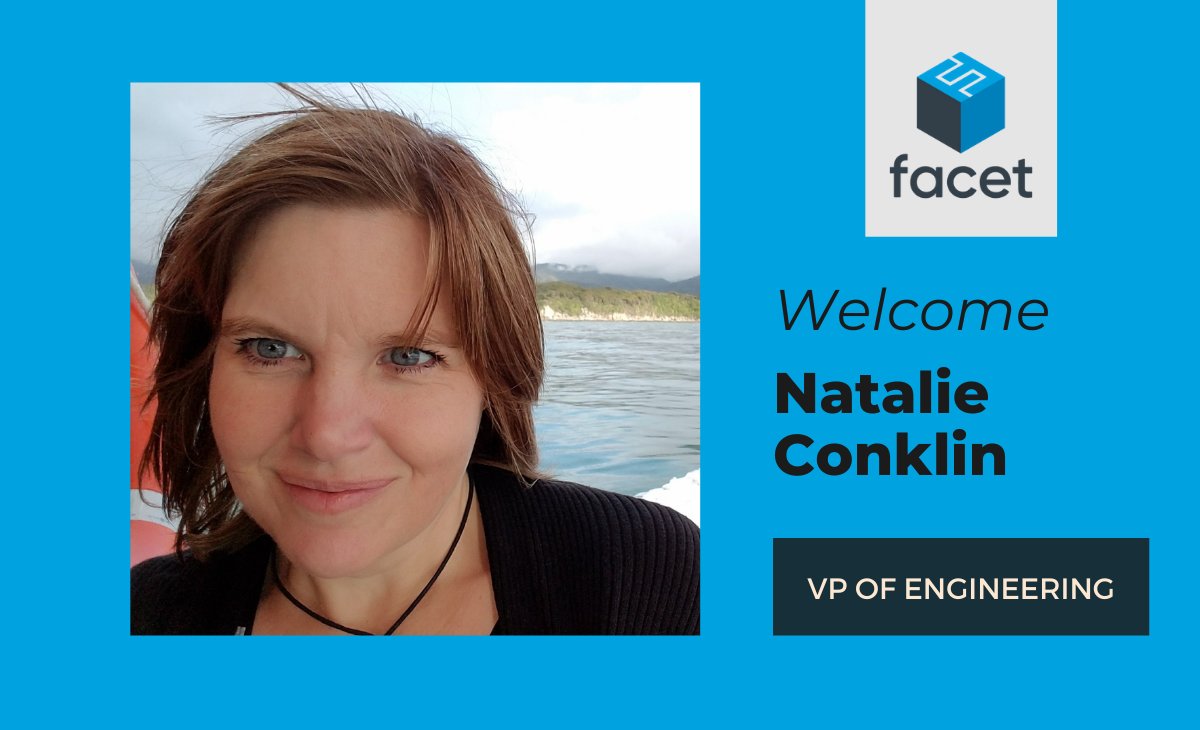 Finding the right person for Facet’s VP of Engineering proved challenging, but we are excited to have found such a visionary leader with Natalie Conklin. See how Natalie is elevating our team in our latest blog post: bit.ly/3yLPeTQ