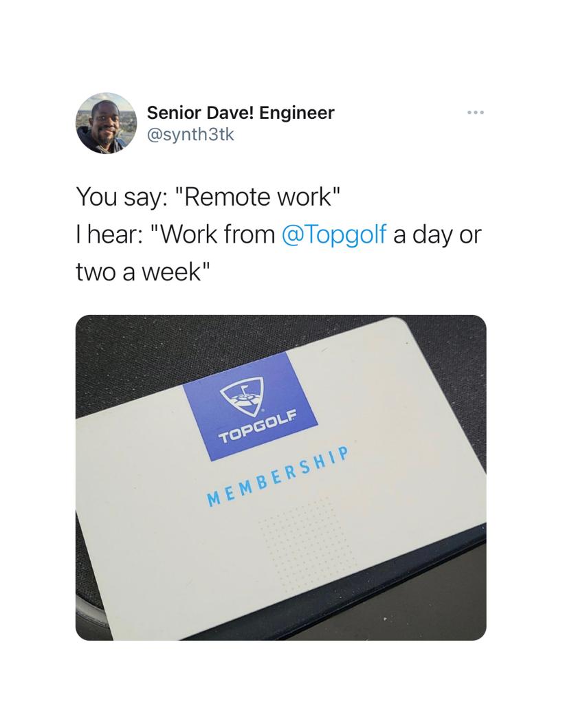 Topgolf tweet media