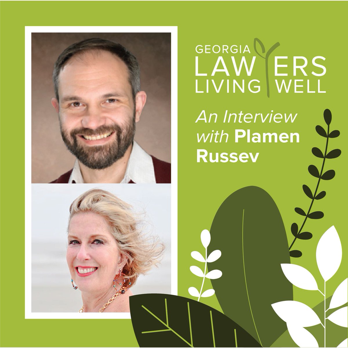StateBarofGA's tweet photo. Make sure you tune in to the #LLWPod to hear Plamen Russev share his passion for integrating health and well-being into law practice! Listen on SoundCloud, Apple Podcasts, Spotify and Stitcher, or click here: https://t.co/30iDNvo77K #LawyersLivingWell https://t.co/AblxnyfWkI