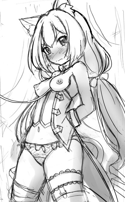 これはオークションに出品されていた頃のキャルちゃんの絵です。 