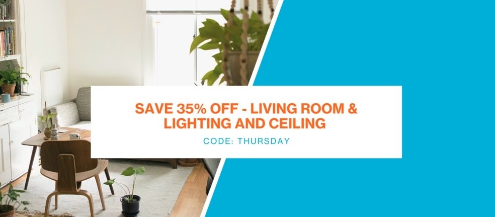 ReStoresOC's tweet image. Our #MemorialWeek eShop Sale just got brighter! 🎉 Today, enjoy 35% off all Living Room &amp;amp; Lighting, and Ceiling items. Use code: THURSDAY at checkout to receive the discount.

Shop now at habitatoc.org/eShop.