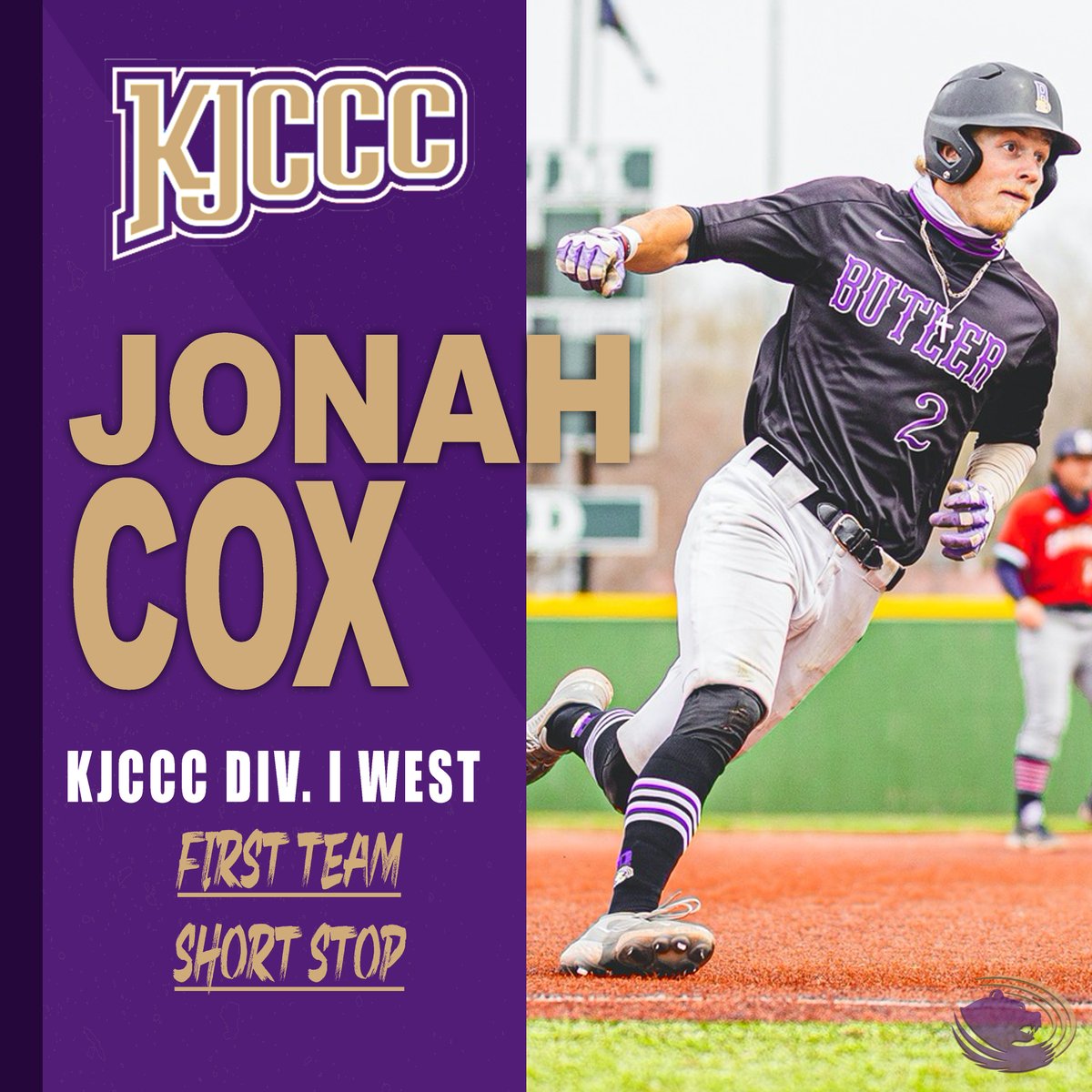 🟣⚾️𝗝𝗢𝗡𝗔𝗛 𝗖𝗢𝗫⚾️🟣

✖️ 𝐅𝐫𝐞𝐬𝐡𝐦𝐚𝐧 𝐨𝐟 𝐭𝐡𝐞 𝐘𝐞𝐚𝐫
✖️ 𝐅𝐢𝐫𝐬𝐭 𝐓𝐞𝐚𝐦 𝐀𝐥𝐥-𝐂𝐨𝐧𝐟𝐞𝐫𝐞𝐧𝐜𝐞

▶️ .397 avg.
▶️ 49 stolen bases (2nd in NJCAA)
▶️ 62 runs scored
▶️ .472 on-base %
▶️ 21 double plays turned

🔗 bit.ly/3urwWUm

#buconation