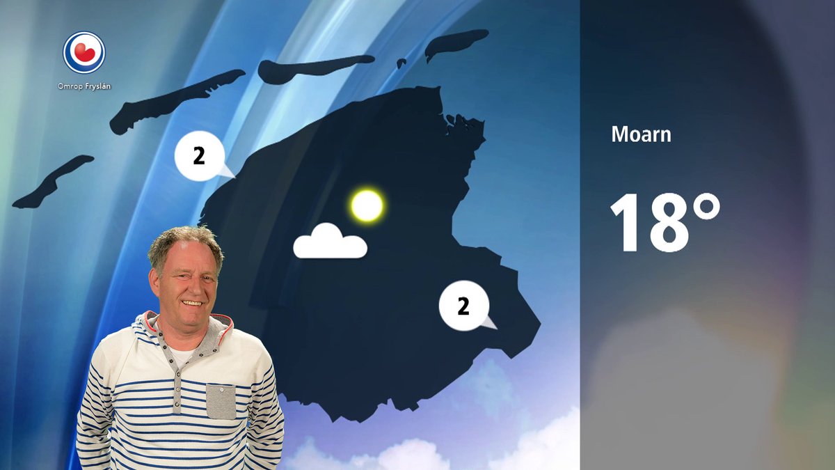 It waar foar freed: earst kâns op mist. Fierder flink wat sinne en temperatueren om 17 en 18 graden. ▶️ omropfryslan.nl/waar