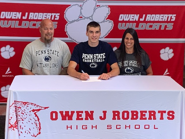Congrats to Brody Bolyn for his verbal commitment to Penn State Berks for basketball!
@ojrsd_supt <a href="/OJRSD/">Owen J. Roberts School District</a> <a href="/OJRHS/">Owen J. Roberts High School</a>