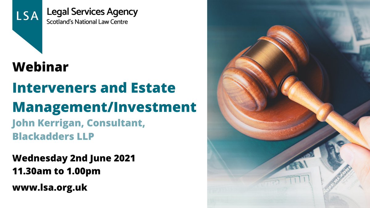 LSAlawcentre's tweet photo. 📌 Aimed at all private client practitioners... DON'T MISS our #LSAwebinar with John Kerrigan, Consultant, @BlackaddersLLP - BOOK NOW 👉 https://t.co/cJdItv6Evf #intervener #poa #awi #estateplanning #privateclient #webinar #legaleducation #cpd #tcpd https://t.co/1uhg8wpPoF