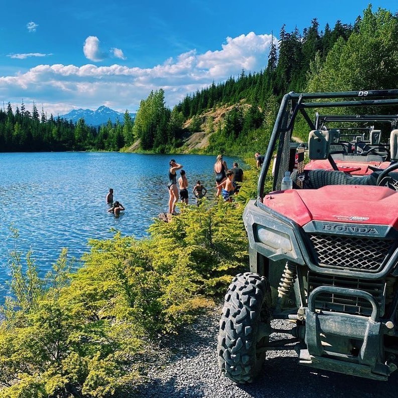 Hot activities followed by cold dips are our priority this summer. #OnlyInWhistler 
P: @canadianwilderness01