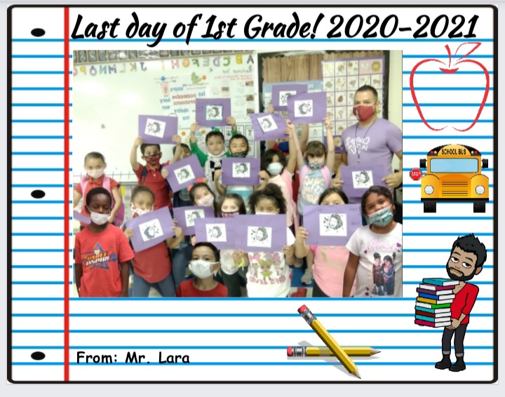 MrLaraTX's tweet photo. On our last day of 1st grade we has some sad 😭and exciting🤩 moments. @NISDCable @NISD #ballondrop https://t.co/cA4mVPOuw4