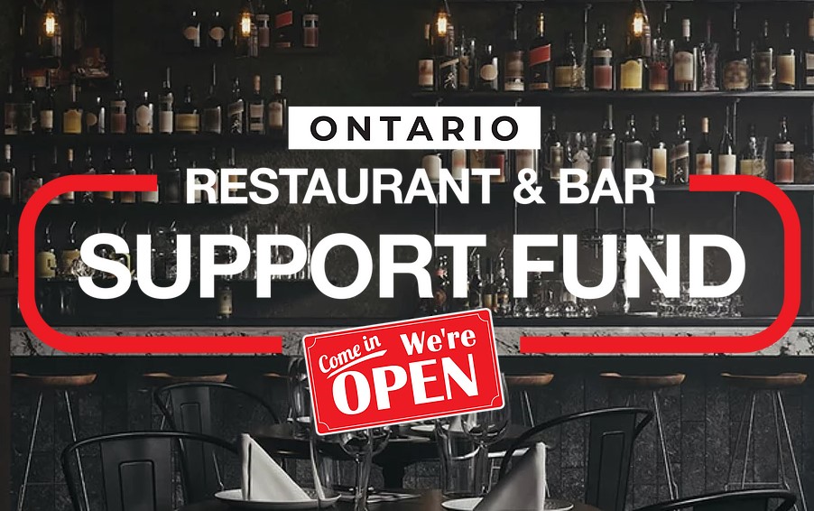 The Ontario Restaurant and Bar Support Fund has launched, offering financial support to the province’s struggling foodservice operations.

A grant of up to $5,000 per business is available.  Check out the website below for more information and to apply.

restaurantandbarsupportfund.ca