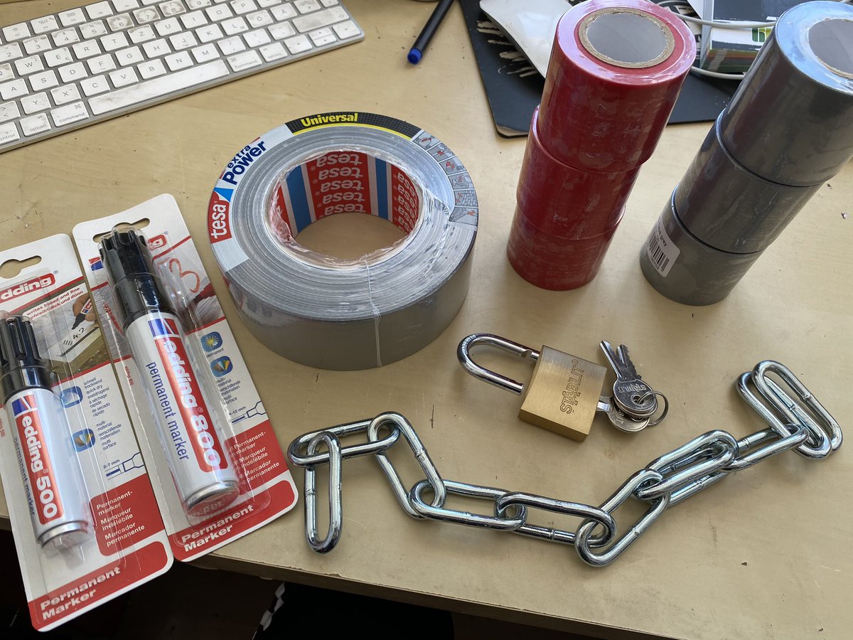 scally_king's tweet photo. My #slave went shopping today 😈 On Saturday I will use it on him: #ducttape, #pvctape and #marker! And of course he will get his new #chain! And I’ll keep the key 😈 my #chainslave 

LOOKING FORWARD TO IT 🔥 https://t.co/ypkXTADGhx