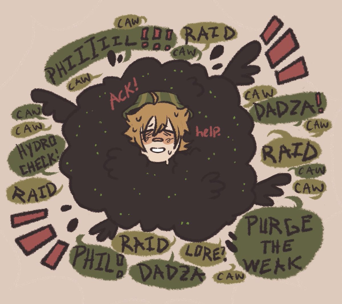 bombasticbunnyy's tweet photo. what if chat are shapeshifters and we morph when we’re sent to raid
.・。.・゜✭・.・✫・゜・。.
@Ph1LzA 
☆.｡.:☆.｡.:*☆ 
{#philzafanart #philza #tommyinnitfanart #tommyinnit #mcyt #mcytfanart #dreamsmp #dsmp #dsmofanart #dreamsmpfanart} https://t.co/aCpBFEkri2
