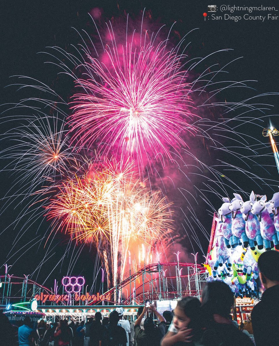 Celebrate the Fourth of July 2021 with fireworks lighting up all of San Diego! 🎆 Experience festivities all over the city from #BigBayBoom to Coronado Island, <a href="/SeaWorld/">SeaWorld</a> #SanDiego, <a href="/SDFair/">San Diego County Fair (#sdfair)</a>, and even more: bit.ly/3z2CZ5m #VisitSD