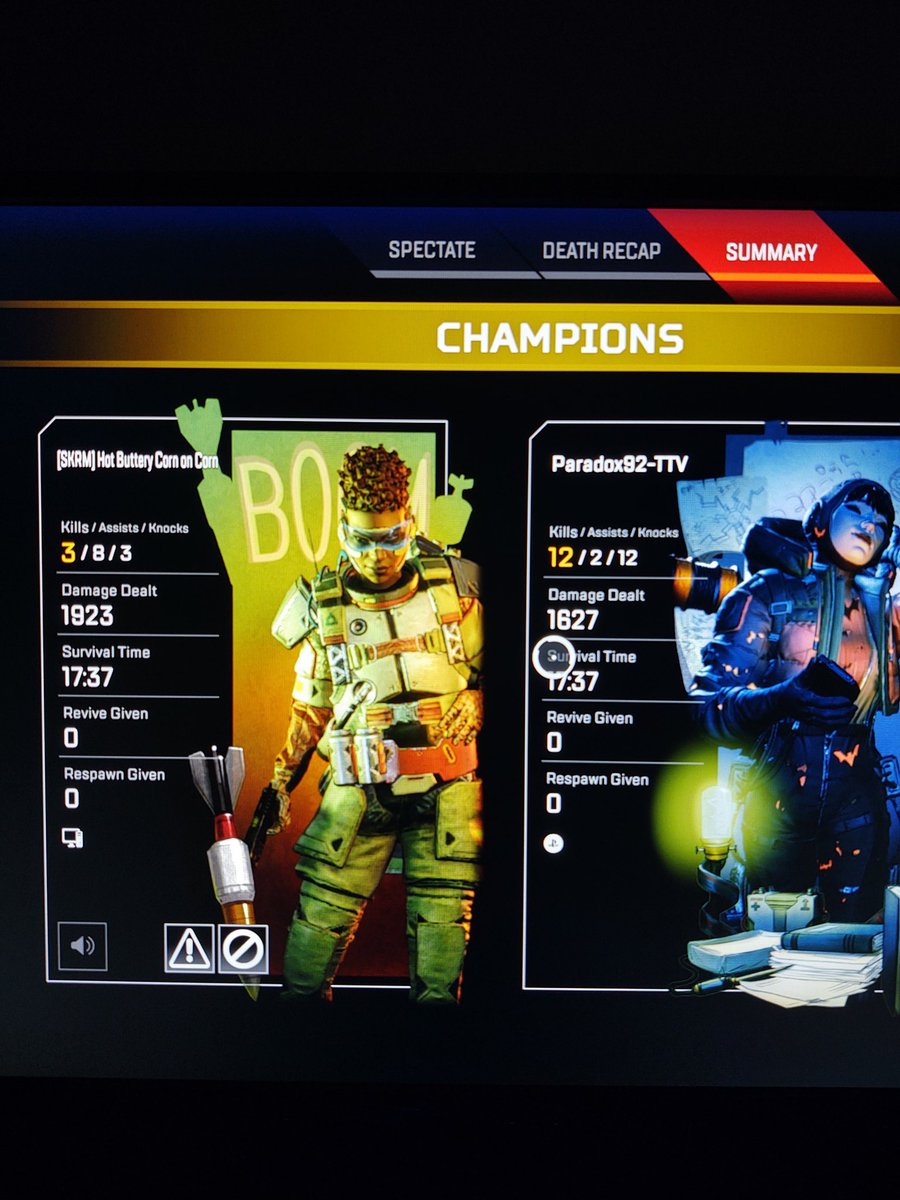 Paradox_Plays_'s tweet photo. Not today PC lobbies #wattson #apex #onfire #BecomeSKUM #ParadoxSKUM #pclobbies https://t.co/ZgP4gXMomE