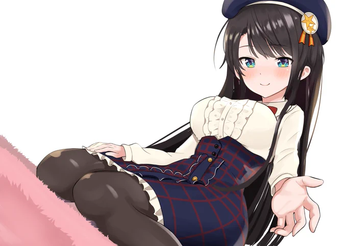 想像以上に"いいね"いただけてありがたい。
っということで、感謝のロング差分を描いてみました。表情もちょっと優しくなりました。
#プロテインザスバル 