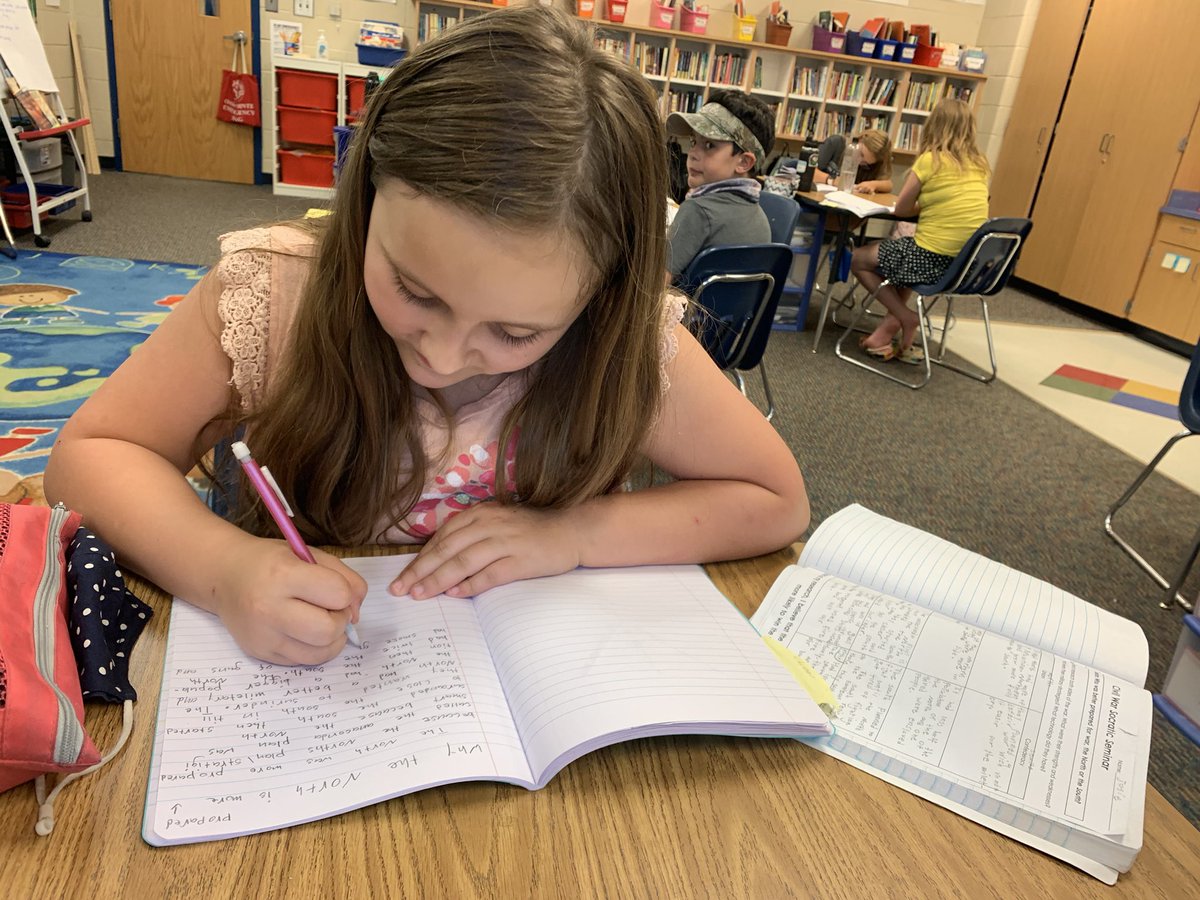 These kids are so invested in their learning. Sometimes I just walk through the room and smile. They’re so proud of their research and ready to share their thinking with others. <a href="/OakPointeElem/">OPESPals</a> #NotReadyForThemToMoveOn