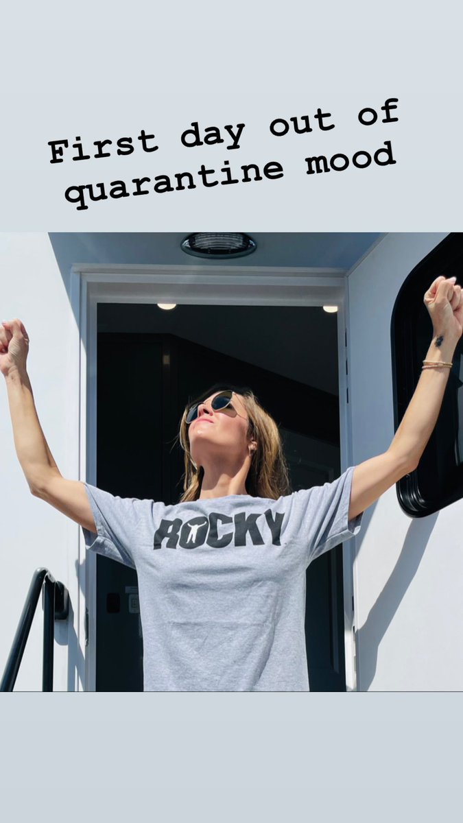 MagsMazing's tweet photo. INSTASTORY PHOTOS: First day out of quarantine mood. - @maggielawson 

#Psych #ThisIsGus

https://t.co/h97wKN7mUL https://t.co/babPmI9IDi