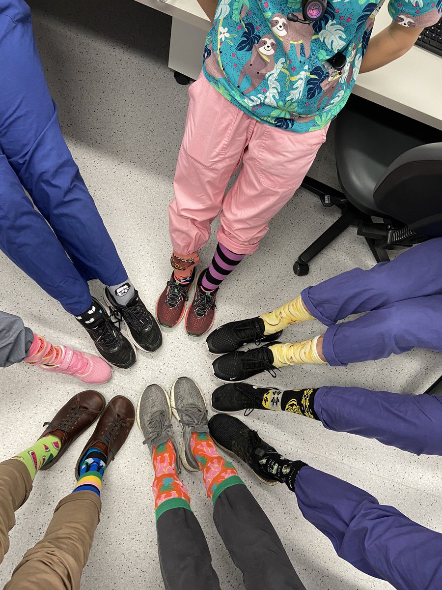 #crazysocks4docs The morning team at SH ED <a href="/western_health/">Western Health</a>