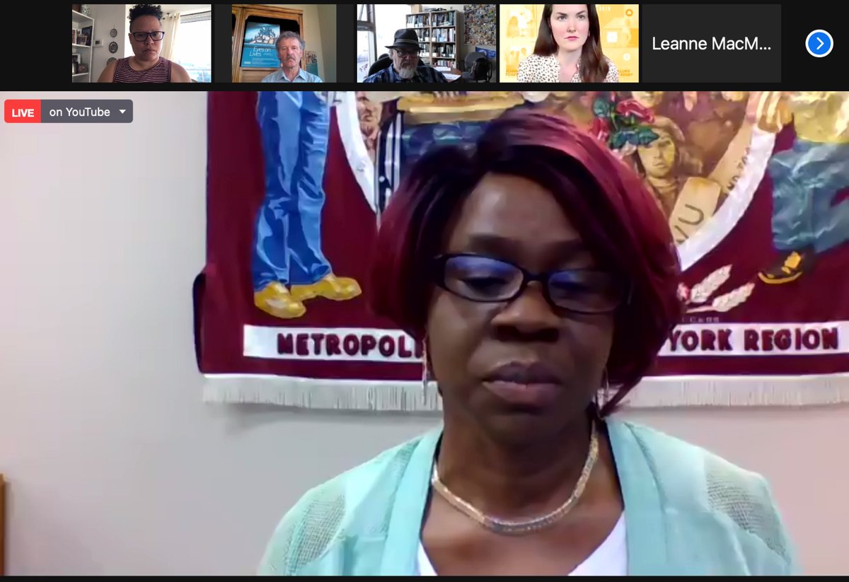 Historic moment <a href="/torontolabour/">TYR Labour Council</a> as Andria Babbington becomes the first Black Woman ✊🏽 to serve as President of the Toronto York Region Labour Council. <a href="/OFLabour/">OFL</a> 

#RepresentationMatters
#Solidarity