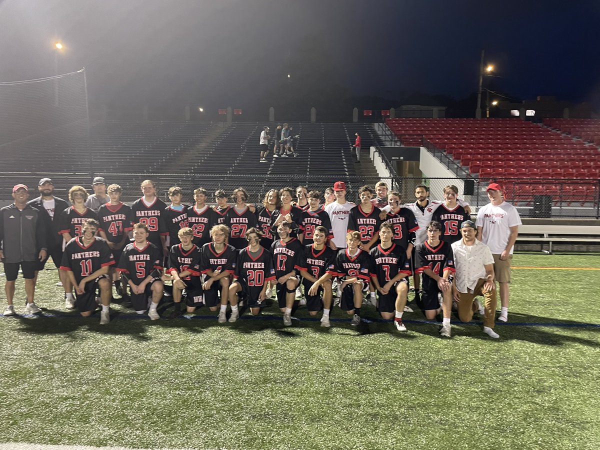 WHathletics's tweet photo. Boys Lax ends the season with a hard fought 8-6 loss at NQ.  Thanks to our seniors Aidan McCarthy and Will Polito for their leadership this season. https://t.co/oLKxu0Zzok