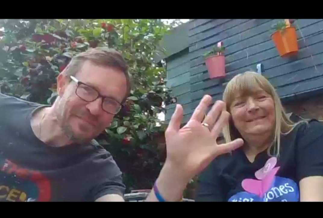 TanseyKatherine's tweet photo. Super proud of all our volunteers especially Jinny and Suzanne,  the volunteering community of Hinckley and Bosworth and around the UK for really making a difference especially during a very difficult year 😘🎗️🦋🎗️ #makingadifferenceawards #hbbc  #childhoodcancerawareness https://t.co/X4wQHfpJr4