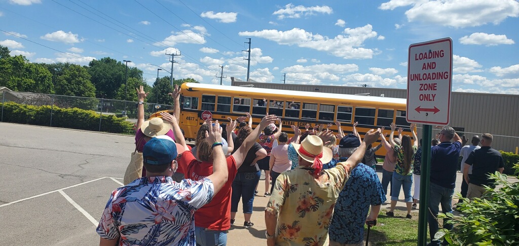 LandonLancers's tweet photo. We said "see you later" to our 6th and 7th graders today! We will see 8th graders tomorrow for promotion! #landonlancers #WeAreTPS https://t.co/92GGNiYLlx