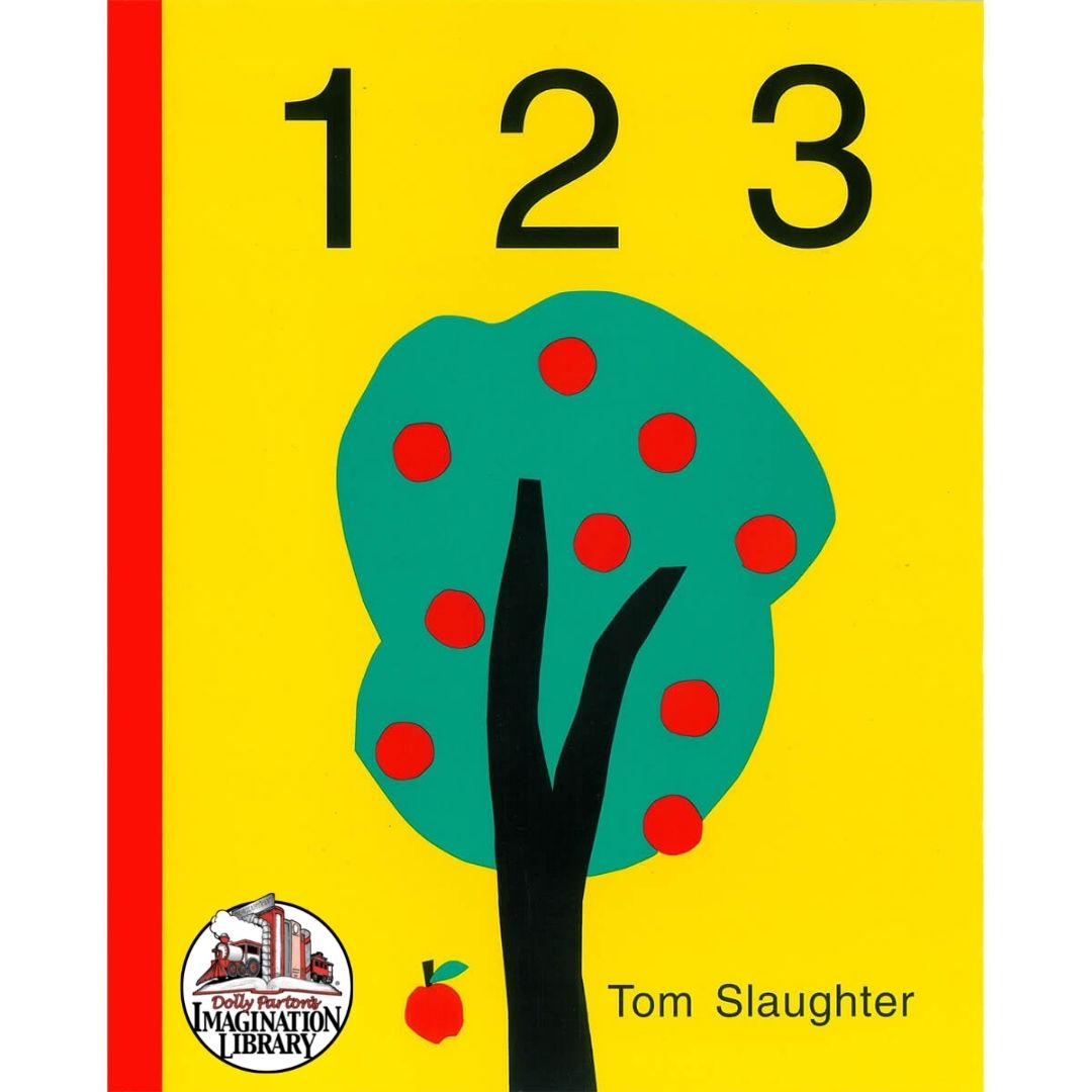 "1,2,3" will teach your little one about shapes and art as they learn about counting! Author Tom Slaughter's vibrant art can be found in the Museum of Modern Art and the Whitney Museum, and now in this gorgeous picture book! #DollysLibrary #CanadaBook #ReadOnCanada