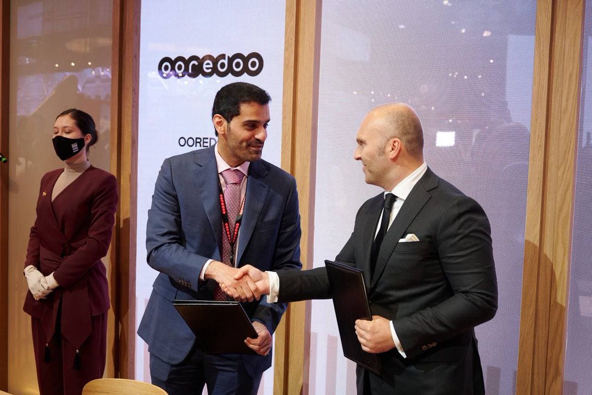 QSpief's tweet photo. MegaFon and Ooredoo Qatar sign MoU to explore co-operation and sharing of best practices in supporting major sporting events https://t.co/DWVlcSUozA