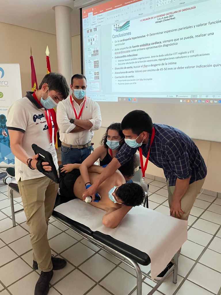 sccardiologia's tweet photo. Tarde completada con nuestros talleres. Gracias a ponentes y asistentes! #AlmagroSCC https://t.co/7N29nsbSSF
