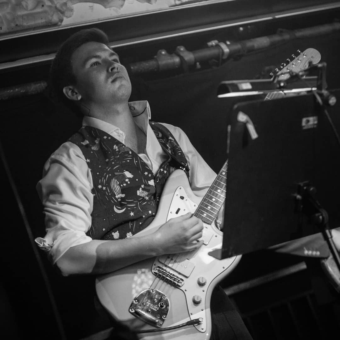 EdUniJazz's tweet photo. This week's #throwbackthursday takes you to Time Machine 2018! Did you know that this gig was ALMOST cancelled due to the famous Beast from the East? 🌨 But of course it was rescheduled and the groove reigned supreme because jazz beats snow EVERY TIME! https://t.co/168knCzAD9