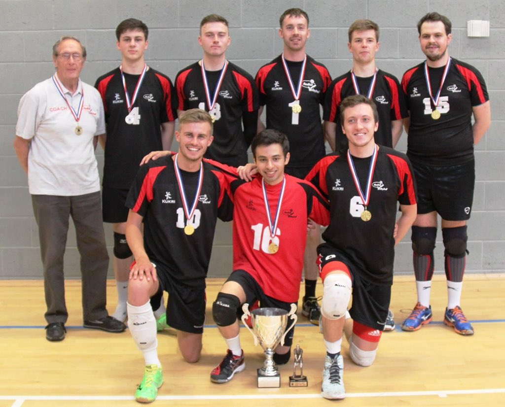 sbridgevball's tweet photo. #onthisday in 2018 (Redhill) Stourbridge Volleyball Club win their 7th consecutive West Midlands Volleyball Association Cup beating @TamworthVC in a 3:2 thriller! https://t.co/h9cXVVDNym
