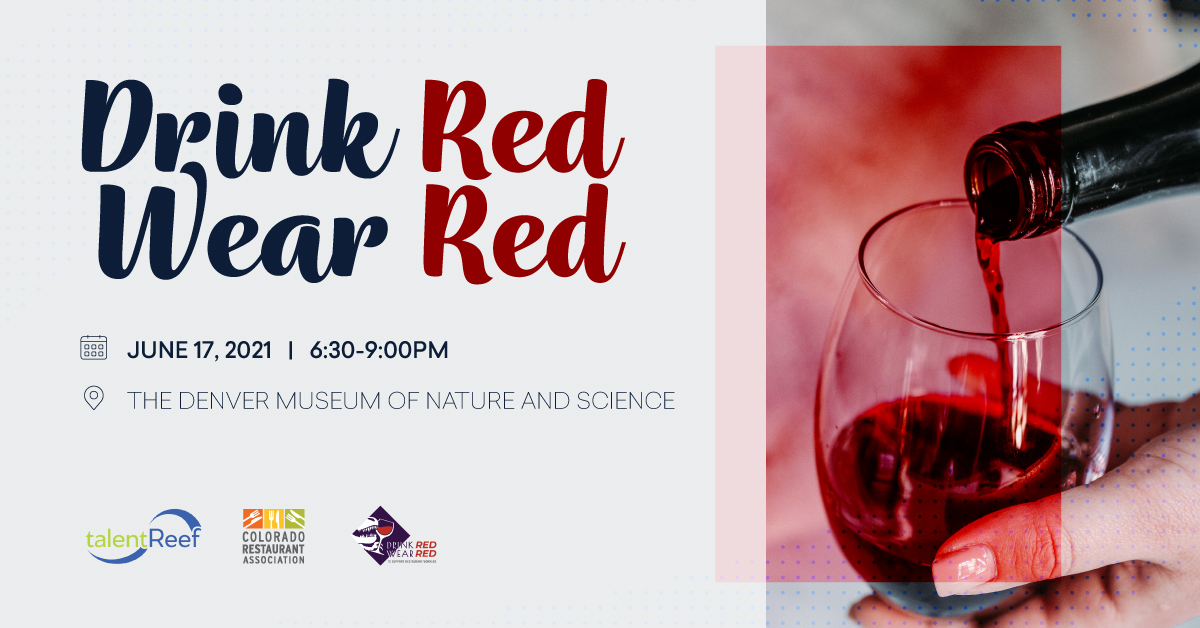 TalentReef (@talentreef) on Twitter photo Join us on June 17th to support and celebrate #Denver's restaurant workers at the Drink Red Wear Red event hosted by the Colorado Restaurant Association. Sign up here: corestaurant.org/event/drink-re…
<a href="/corestassoc/">Colorado Restaurant Association</a> #restaurants #coloradorestaurants #denverfood Join us on June 17th to support and celebrate #Denver's restaurant workers at the Drink Red Wear Red event hosted by the Colorado Restaurant Association. Sign up here: corestaurant.org/event/drink-re…
<a href="/corestassoc/">Colorado Restaurant Association</a> #restaurants #coloradorestaurants #denverfood