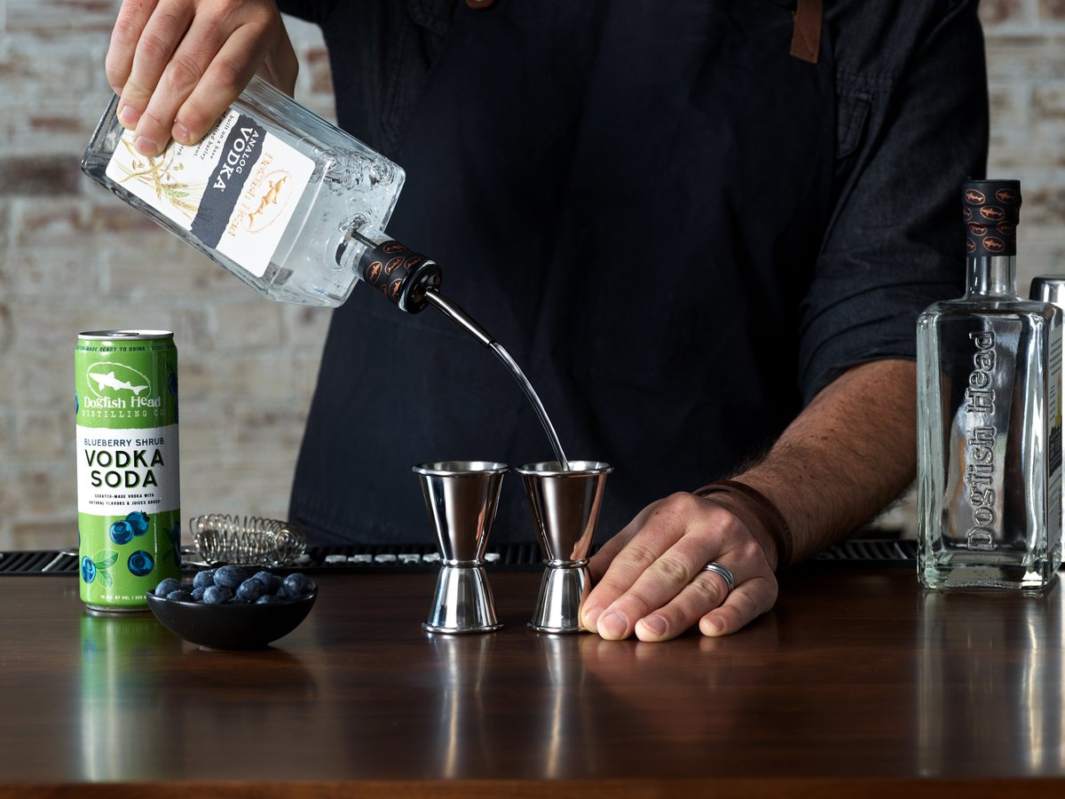 Dogfish Head Brewery on Twitter "Our Blueberry Shrub Vodka Soda was