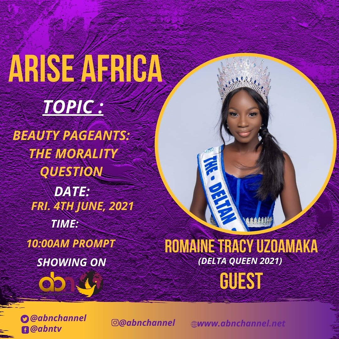 abnchannel's tweet photo. Join us tomorrow for our weekend breakfast  show Arise Africa live on the African Broadcasting Network.  

Time : 10:00AM Prompt. 

Watch Abn TV live on any free to air decoder or connect to https://t.co/SQ4kNcfusN 

#AbnAriseAfrica #Abnchannel #YourFamilyStation https://t.co/kVNLy2pMNG