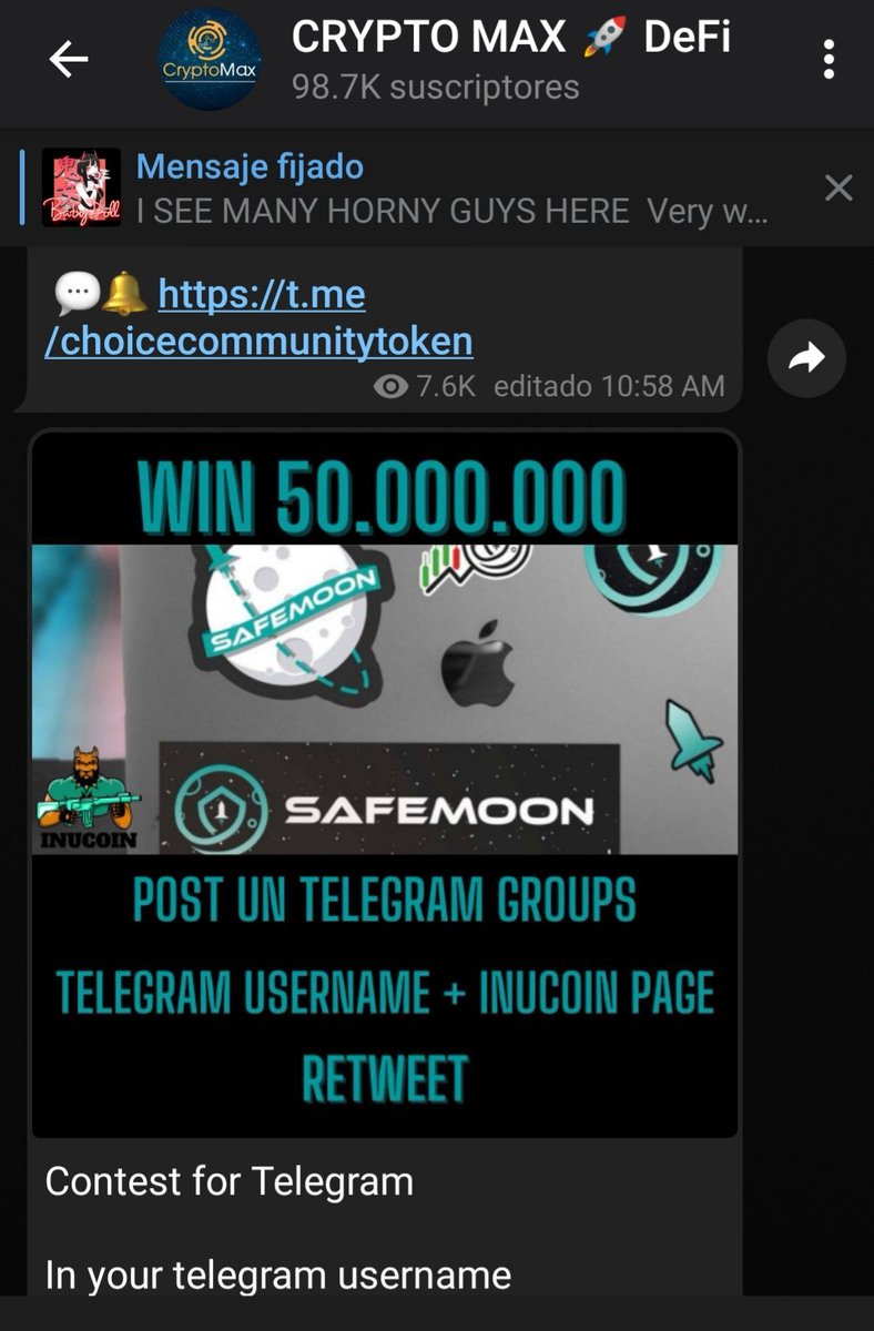 InuCoin1's tweet photo. Our publication in Crypto max
#Inucoin #shiba $INU #BNB https://t.co/ZNVAmW3dST