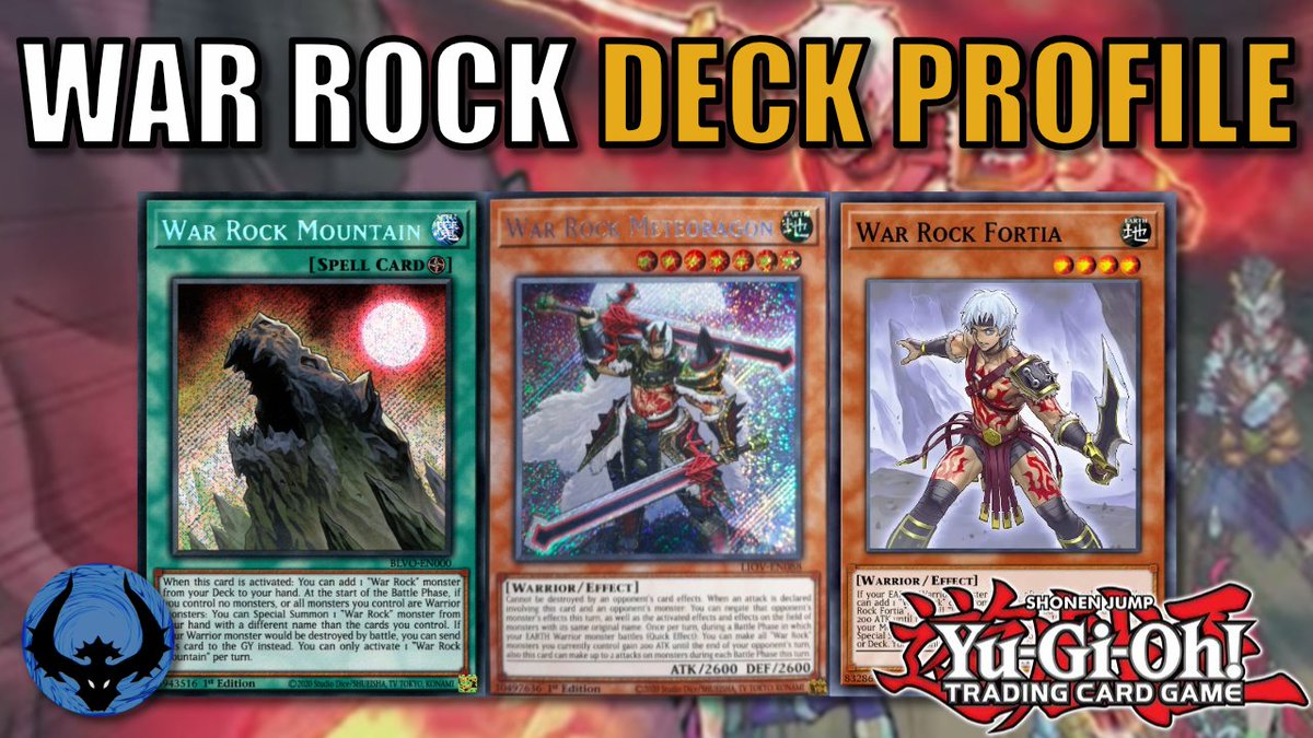 RealmYgo's tweet photo. Best Deck Profile Video coming out tomorrow!
20 mins of grindy matches against some of the best decks of the format!
War Rock Best Deck?
#yugioh #shadowrelam #yugiohtcg https://t.co/7gyXprA9Gj