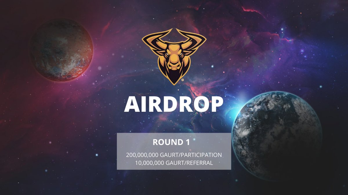 ElhamN484's tweet photo. ⚡️ GAURTOKEN’s Airdrop Round 1:

💰Reward: 200,000,000 $GAURT
💰Referral Reward: 10,000,000 $GAURT
———————————————
Join our airdrop bot here:
@GaurTokenFinanceAirdropBot

#GaurStarter #GAURT #GaurSwap #GaurStarter #Blockchain #Bitcoin #Airdrop #Giveaway https://t.co/xOhTytCT5w