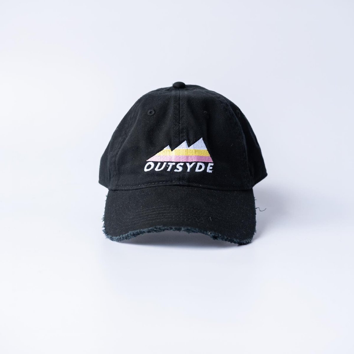 outsyde_'s tweet photo. Black and True blue alpenglow hats, organic cotton hats, slide enclosures and hand distressed details. The front embroidery inspired by seasonal alpenglow experienced on our many trips to the rockies. https://t.co/fJkfC8ceTn https://t.co/6mKsdlA2uB