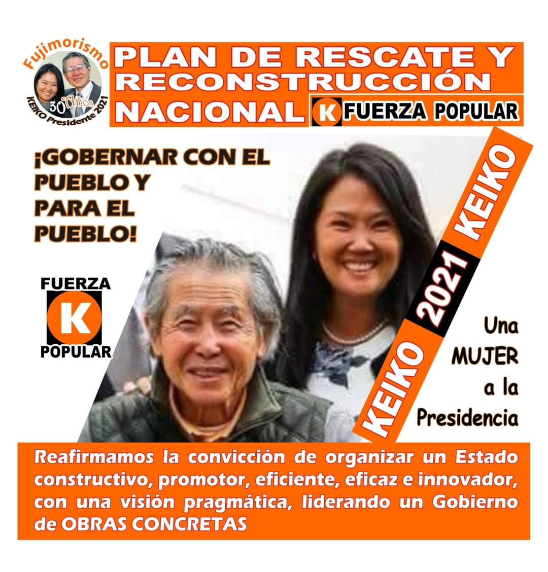 dil_dilber's tweet photo. Un solo sentimiento una sola razón, defender al Perú dlas GARRAS del #COMUNISMO.FUJIMORISMO: representa PAZ,DESARROLLO, sobre todo capacidad para adminitar el país,#REAFIRMA la convicción d ORGANIZAR UN ESTADO CONSTRUCTIVO,PROMOTOR, EFICIENTE,EFICAZ E INNOVADOR
#KeikoPresidente https://t.co/PFLtIfzIfw