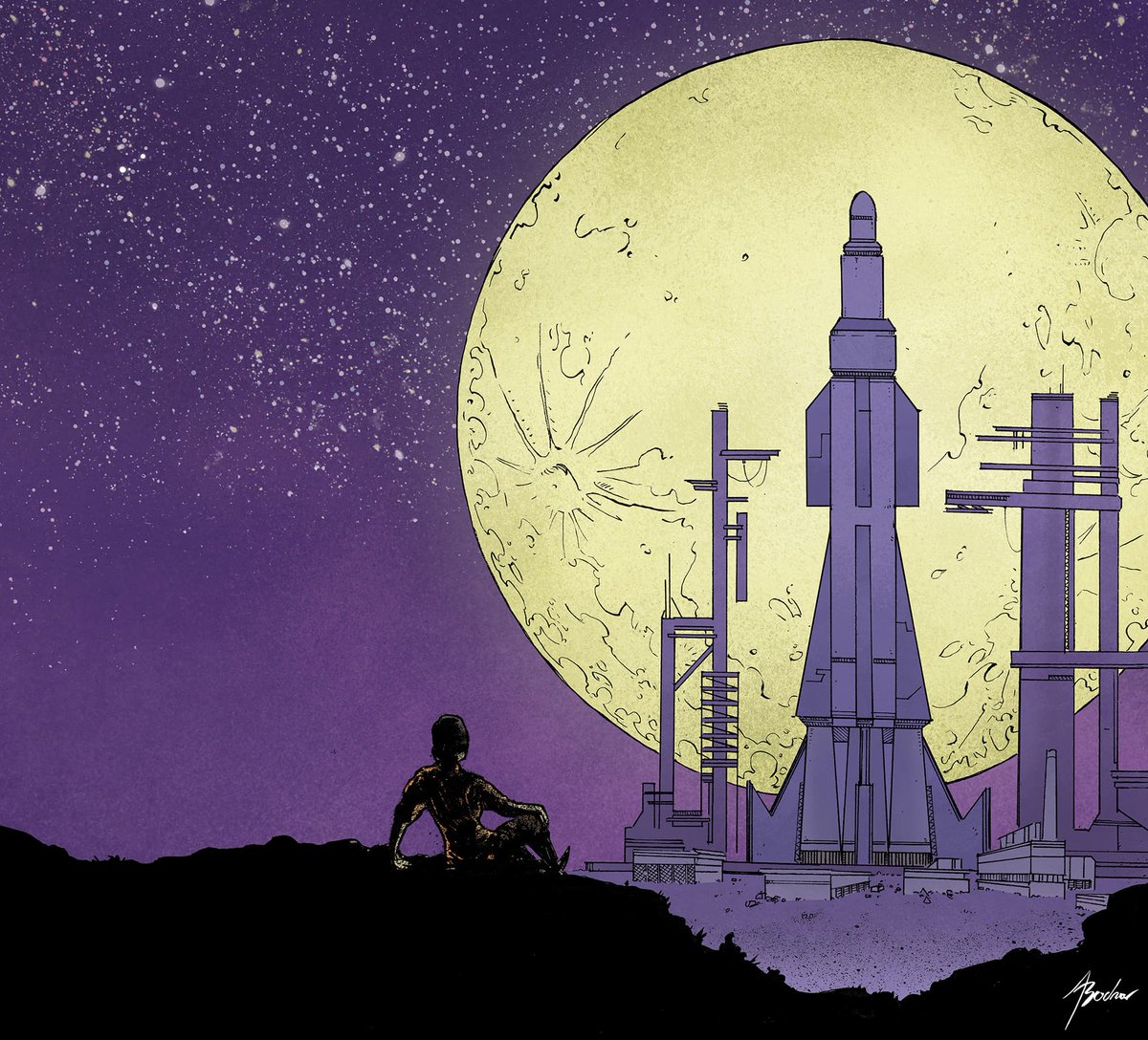 DigbyWrites's tweet photo. The Iron Giant X City of Thieves

An aging mechanic is weeks from fulfilling his wife’s dying wish: designing a rocket to carry her ashes to the stars.

An officer of the local government conspires to turn his act of love into a weapon of war.

#PitMad #YA #A #HF #SF https://t.co/XAbMAu6mw2