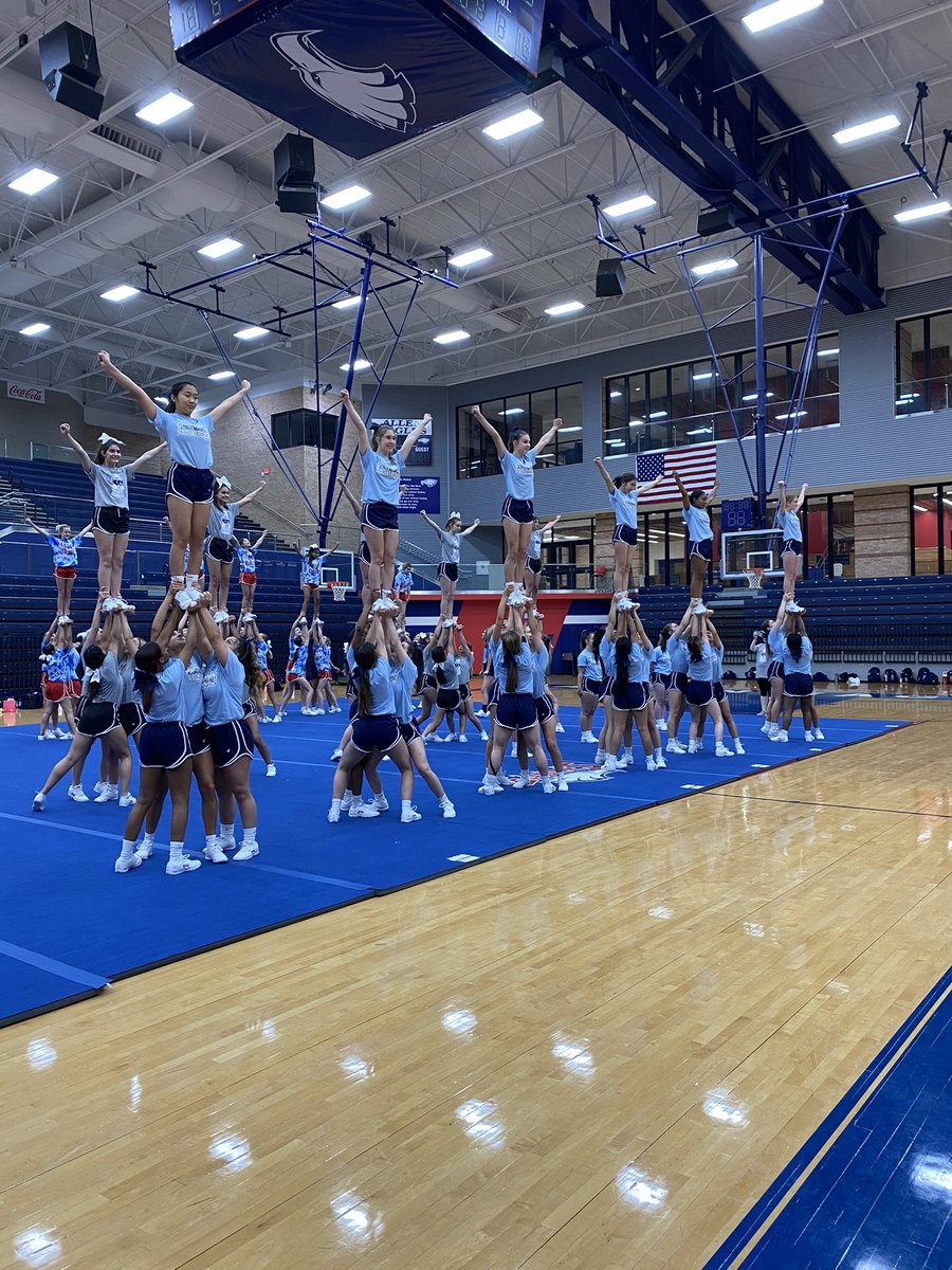Day 1 of UCA cheer camp!