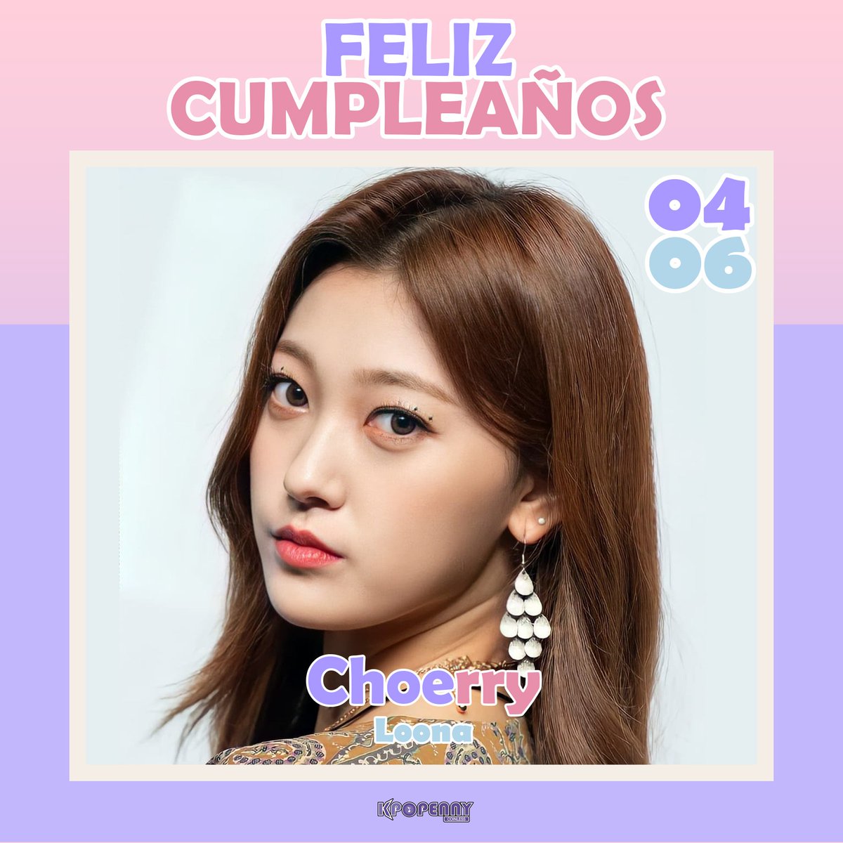 kpopenny_'s tweet photo. FELIZ CUMPLEAÑOS CHOERRY DE LOONA 🦇💜🎂

#HappyChoerryDay #choerry #최리 #yerim #예림 #loona #이달의소녀 #orbit @loonatheworld https://t.co/0SYZlZbF2C