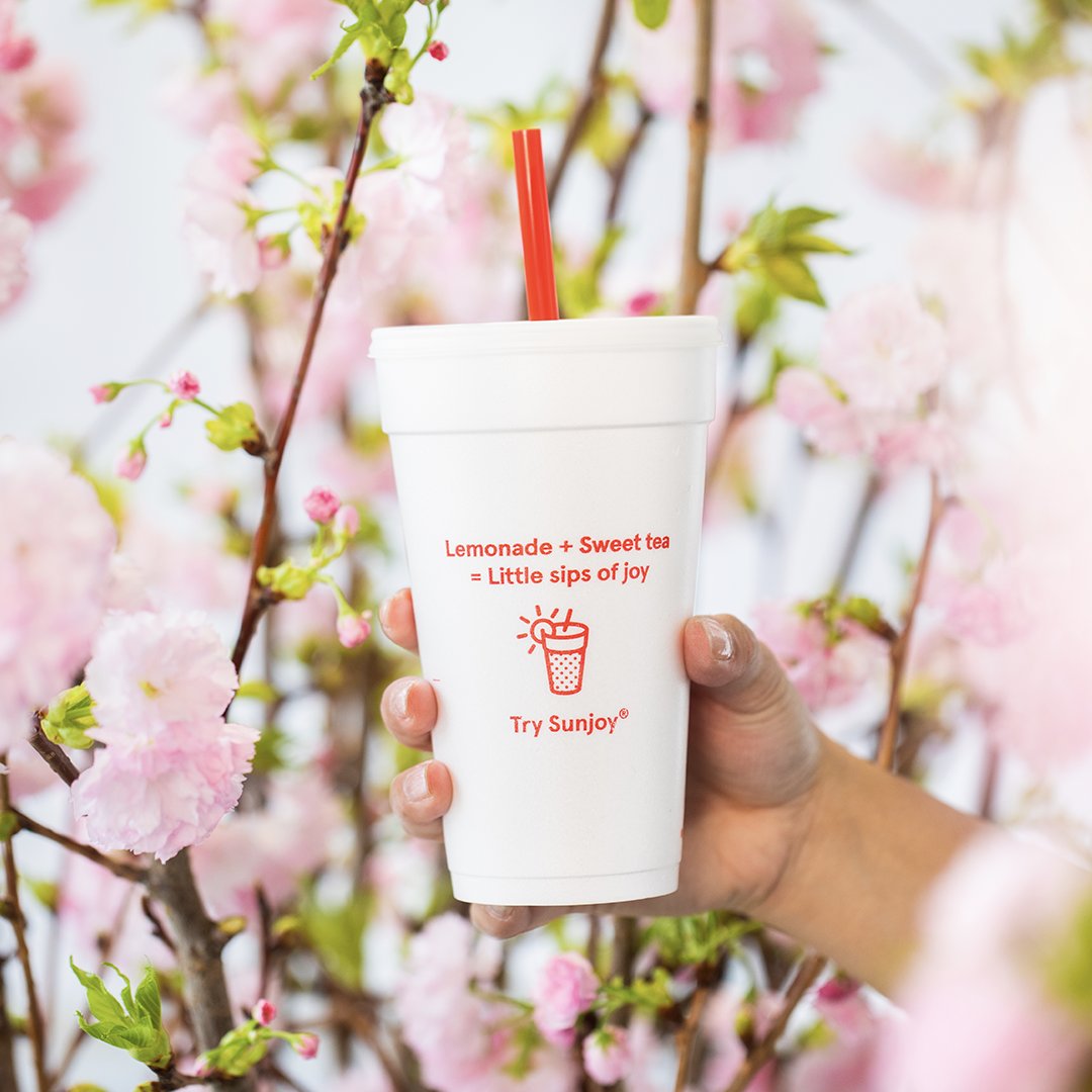 CFASocial's tweet photo. Welcome the sunshine and smiles. Sip on Lemonade + Sweet Tea, with a new name … Sunjoy. https://t.co/KXpvGDmqVZ