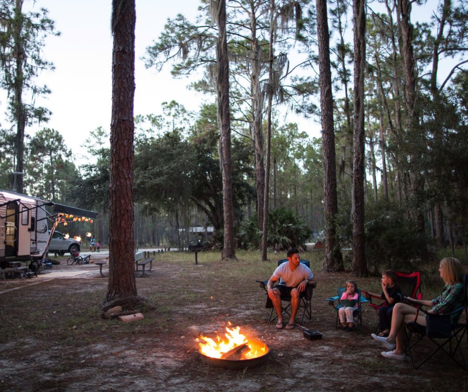 June is #NationalCampingMonth! Whether it's in an #RV, a tent, or sleeping under the stars, get out there and enjoy the outdoors this month! Where is your favorite place to camp?
#GoRVing