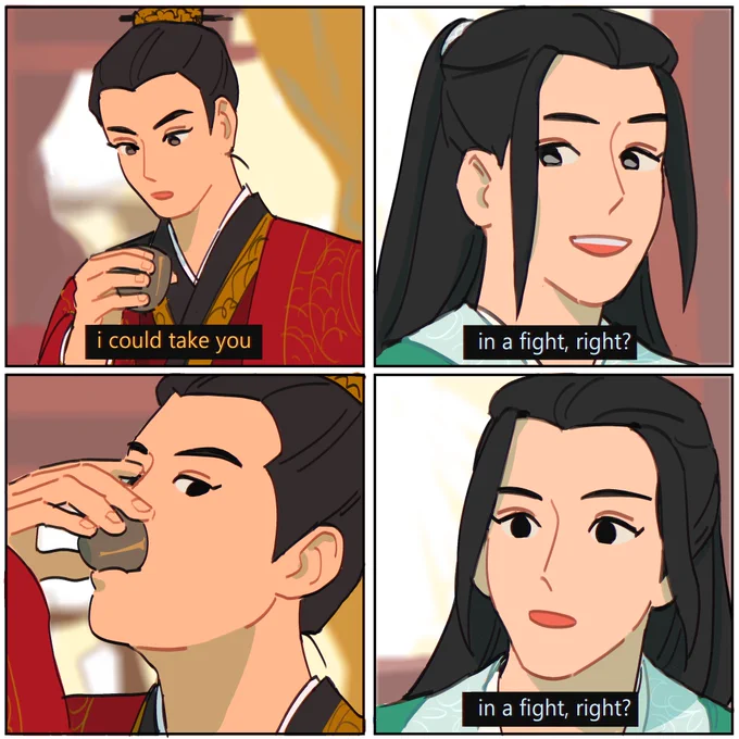 having fun w #qiye so far 🥴 #七爷 