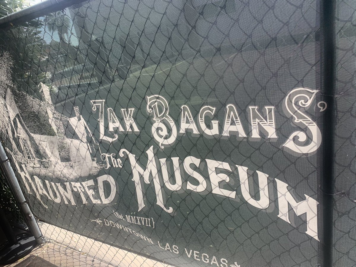 Life is complete. I finally got to visit the <a href="/hauntedmuseum/">Zak Bagans' The Haunted Museum</a> 🖤🖤🖤 thanks for the coolest experience ever <a href="/Zak_Bagans/">Zak Bagans 🧛🏻‍♂️</a> ☺️👻